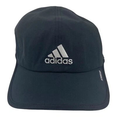 Hat Adidas Cap Women NEW Reflective Superlite Fit Adjustable Aeroready Black - Image 1 of 4