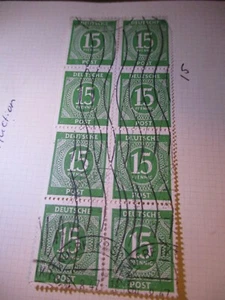 Blocco francobolli tedeschi - Foto 1 di 1