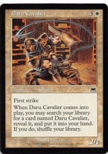Daru Cavalier *Common* Magic MtG x1 Onslaught SP