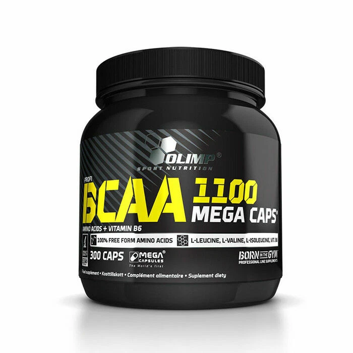 Olimp BCAA Mega Caps 1100, 300 Kapseln