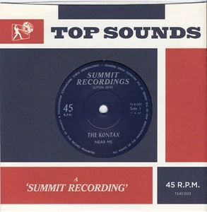 THE KONTAX Near Me repro vinyl 7" garage mod beat R&B soul freakbeat Sam & Dave - Imagen 1 de 4