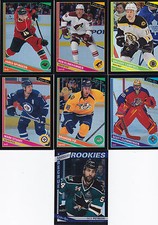 2013-14 O PEE CHEE 7x LOT BLACK RAINBOW /100 NICK PETRECKI RC CLEMMENSEN  ++++