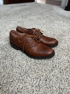 Sundance Katalog Damen Braun Leder Halbschuh Größe 39EU 8,5US - Bild 1 von 8