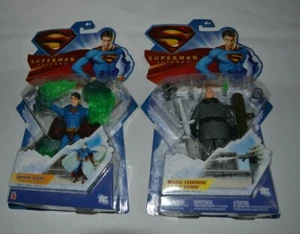 DC 2006 SUPERMAN RETURNS - MISSLE LAUNCHING LEX LUTHOR & CRYSTAL ESCAPE SUPERMAN - Picture 1 of 3