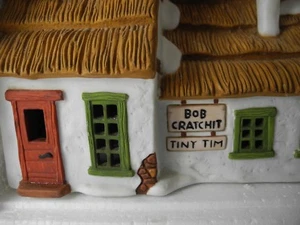 Heritage Village Dickens' Village Serie "Bob Cratchit Tiny Tim" OVP - Bild 1 von 6