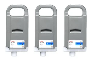 Niebieski atrament Canon PFI-701B 3x700ml iPF8000 - Zdjęcie 1 z 2