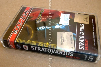 STRATOVARIUS DESTINY RARE UKR ORIGINAL TAPE CASSETTE FINNISH FINLAND POWER METAL - Image 1 of 2