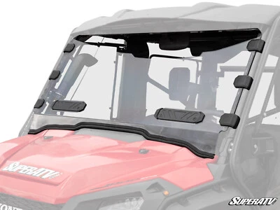 SuperATV Vented Full Windshield for Honda Pioneer 1000 / 1000-5 (2016+) - Image 1 of 4