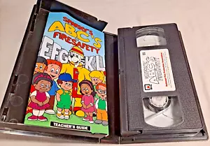 FIRE DOG Sparky's ABC'S of Fire Safety VHS Kinder getestet 1996 mit Booklet NFPA - Bild 1 von 5