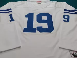 JOHNNY UNITAS CUSTOM *XL* LONG SLEEVE THROWBACK, SEWN! - Picture 1 of 4