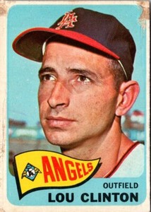 1965 Topps Lou Clinton #229 Los Angeles Angels