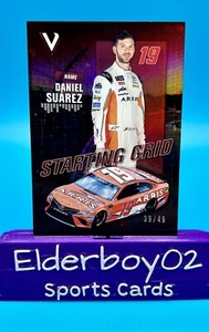 Daniel Suarez /49 Starting Grid Red 2018 Panini Victory Lane Racing Nascar - Picture 1 of 3