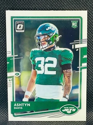 2020 Panini Donruss Optic - ASHTYN DAVIS RC #145 - Jets Rookie Card - Image 1 of 2
