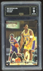 KOBE BRYANT 1999-00 TOPPS GOLD ETIKETT #22 ""KLASSE 1" KARTE GMA 9,0 NEUWERTIG - Bild 1 von 2