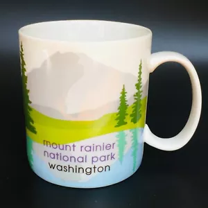 Taza Starbucks Mount Rainier National Park Series Washington State 2007 - Imagen 1 de 8