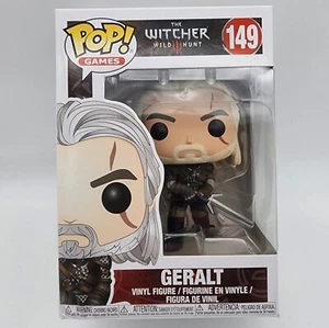 Funko Pop Games The Witcher 3 Geralt #149 Wild Hunt Vinyl Figure Box Damage - Picture 1 of 10
