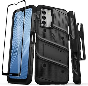 ZIZO Bolt Nokia G400 5G Drop Protection Holster Case Built-in Kickstand Clip - Picture 1 of 6