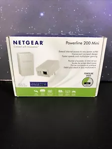 New Netgear Powerline 200 Mini Internet Extender Model XAVB1301 - Picture 1 of 11