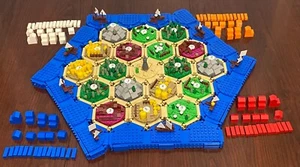 Lego Settlers of Catan Custom Moc. Game Board - Picture 1 of 2