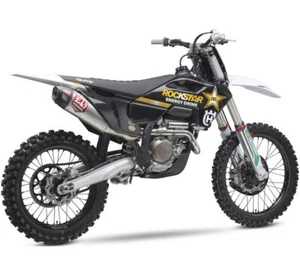 Yoshimura RS-12 Signature Offroad Completo Sistema Acciaio Inox Con Alluminio - Foto 1 di 1