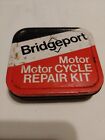 Bridgeport Motor Cycle Repair Kit Tin Box With Some Contents