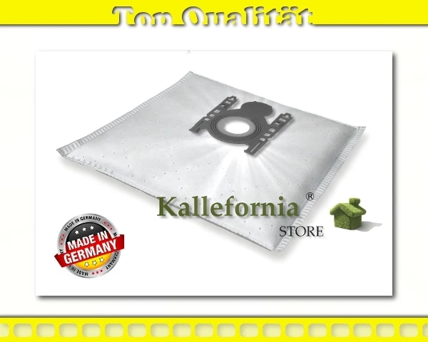 8 Staubsaugerbeutel für Siemens BS6 / BS63 und einsetzbar für Lidl SIE 620 - Bild 1 von 1