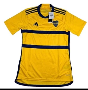 Adidas Boca CABJ Away Jersey On Field Yellow HT3675 Men's Size Medium New - Picture 1 of 8