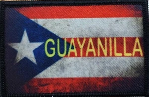 Parche Bandera Guayanilla Puerto Rico con Sujetador Marca VELCRO® Camuflaje - Imagen 1 de 1