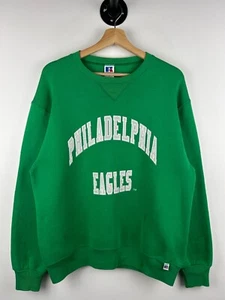 Vintage 90s NFL Russell Athletic Philadelphia Eagles Pro Line Green Crewneck L - Bild 1 von 5