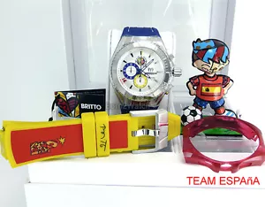 TECHNOMARINE 114023D JAPAN MADE WORLD CUP SOCCER 2014 BOX SET SPAIN - Picture 1 of 4