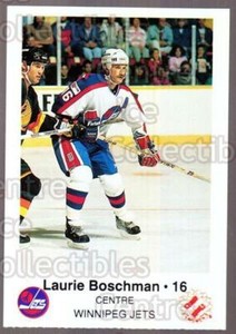 1988-89 Winnipeg Jets Police #2 Laurie Boschman