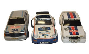 Lote 3 Coches RC Radiocontrolados "Radio-Racer" Años 80 De Colección Solo Piezas No Probadas - Imagen 1 de 21