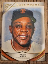 2019 Topps Gallery Hall of Fame #HOFG-15 Willie Mays San Francisco Giants 