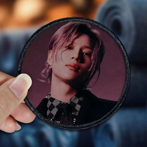 Parche Taemin coser/planchar con borde bordado para sombreros, camisas - Imagen 1 de 10
