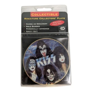 Plato u adorno miniatura coleccionable Kiss Rockers & Ruleers Gartlan EE. UU. 1997 - Imagen 1 de 11