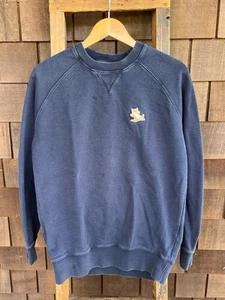 Maison Kitsune Navy Blue Sweatshirt M - Picture 1 of 11