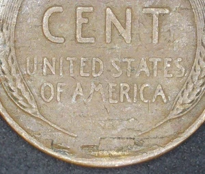 1936 Lamination Error Coin Lincoln Wheat Cent - Picture 1 of 3