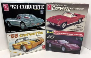 Lot of AMT Revell 1/25 Scale Chevy Corvette Kits Parts - Picture 1 of 5