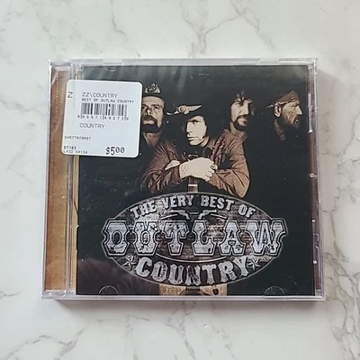 The Very Best of Outlaw Country by Various Artists NEW CD Willie Nelson, Skynard - Image 1 of 4