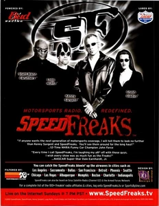 2004 •  SPEED FREAKS Print Ad • Crash Gladys Kenny Sargent Lugg Nutz  ADS.81 - Picture 1 of 2