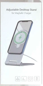NEW Coolsell Adjustable Desktop Stand for MagSafe Charger, Silver - Photo 1 sur 1