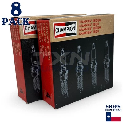 Champion 9006 Iridium Spark Plugs REC10WYPB4 - 8 Pack - Image 1 of 2