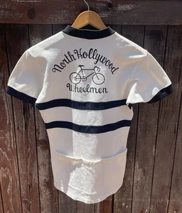 RARE Vintage John F. Kucharik Jersey Mens M Made In USA North Hollywood 30s 40s - Picture 1 of 7
