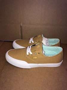 ETNIES JAMESON VULC LS HELLBRAUN/WEISS HERRENGRÖSSE 7,5 SKATESCHUHE - Bild 1 von 8