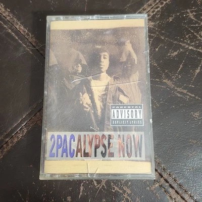 2pacalypse Now by 2Pac Tupac Cassette Tape 1991 Rap Album Interscope Record - Image 1 of 4