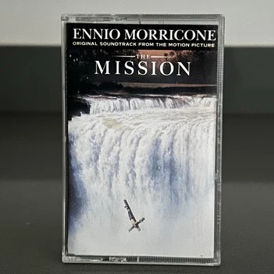 Ennio Morricone The Mission Soundtrack Cassette Tape 1986 Press OOP NM TESTED! - Image 1 of 4