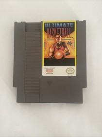 Ultimate Basketball NES Nintendo Entertainment System (Untested)