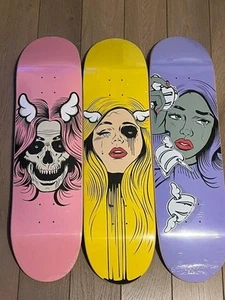 D*Face Skateboard 3 Of 5 Limited Edition - Foto 1 di 2