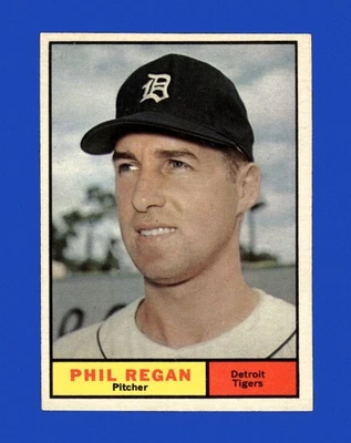 1961 Topps Set-Break #439 Phil Regan NR-MINT *GMCARDS* - Image 1 of 2