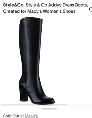 Style & Co Addyyp Dress Boots New Size 6.5M 🇨🇳  - Image 1 of 4